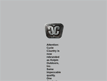 Tablet Screenshot of cyclecountry.com